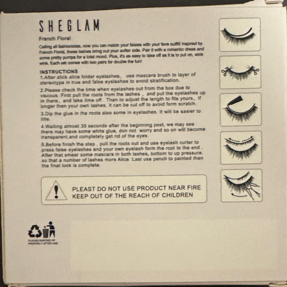 False Lashes Collection/Bundle/Set with Lash Tools - Picture 7 of 7